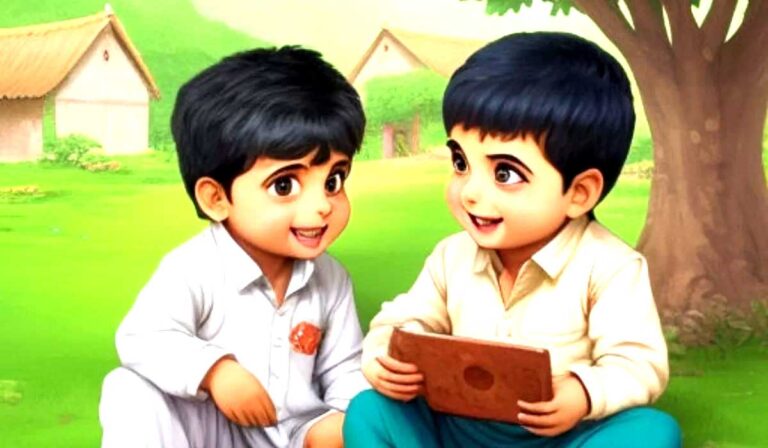 child-brother-friends