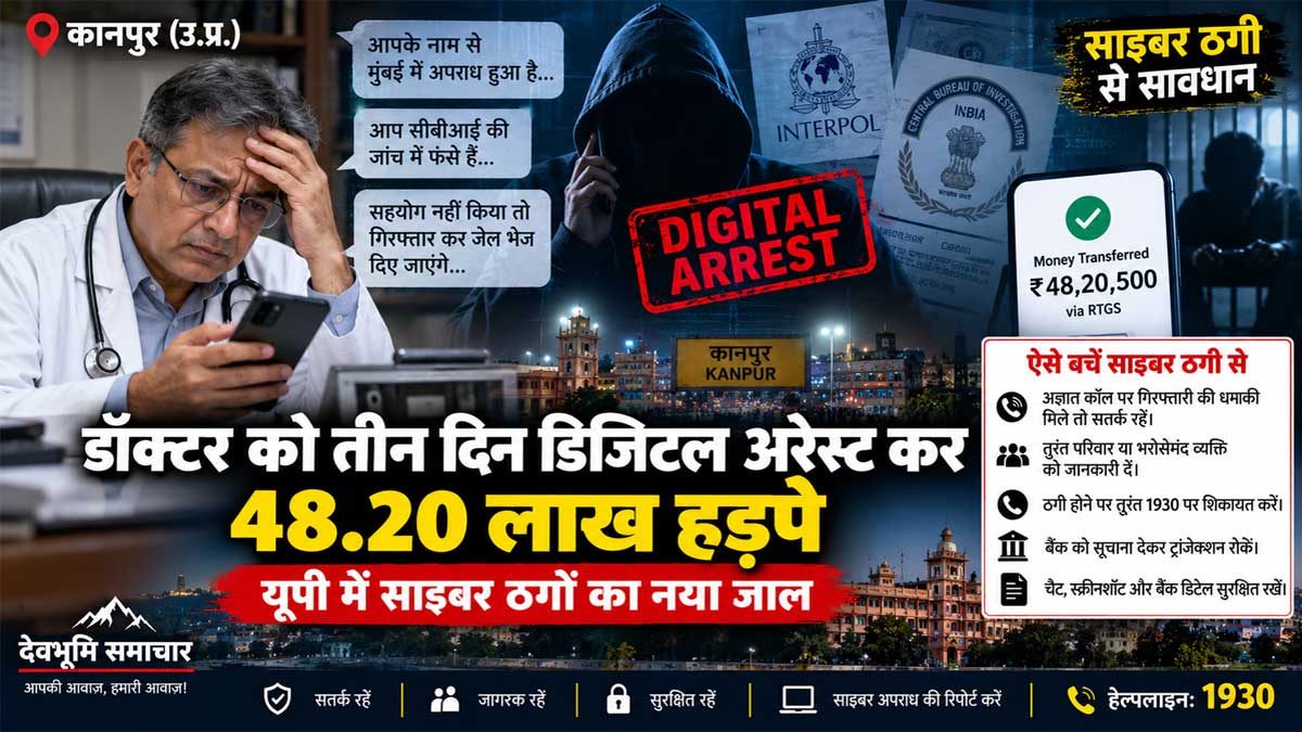kanpur-doctor-digital-arres