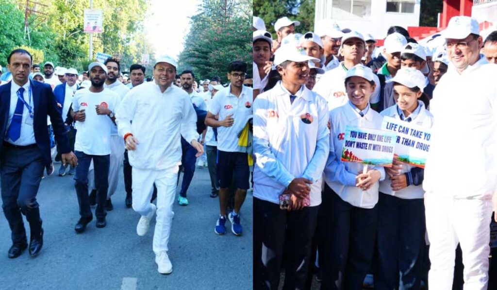 cm-dhami-drug-free-uttarakhand-walkathon-dehradun