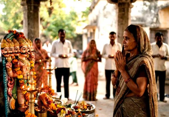 dussehra-ravana-worship-bisrakh-baijnath-mandsaur